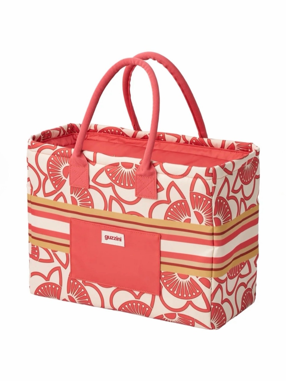 NEW GUZZINI “ON THE GO" LARGE THERMAL SHOPPER BAG IN BLOSSOM BREEZE 24 LITERS